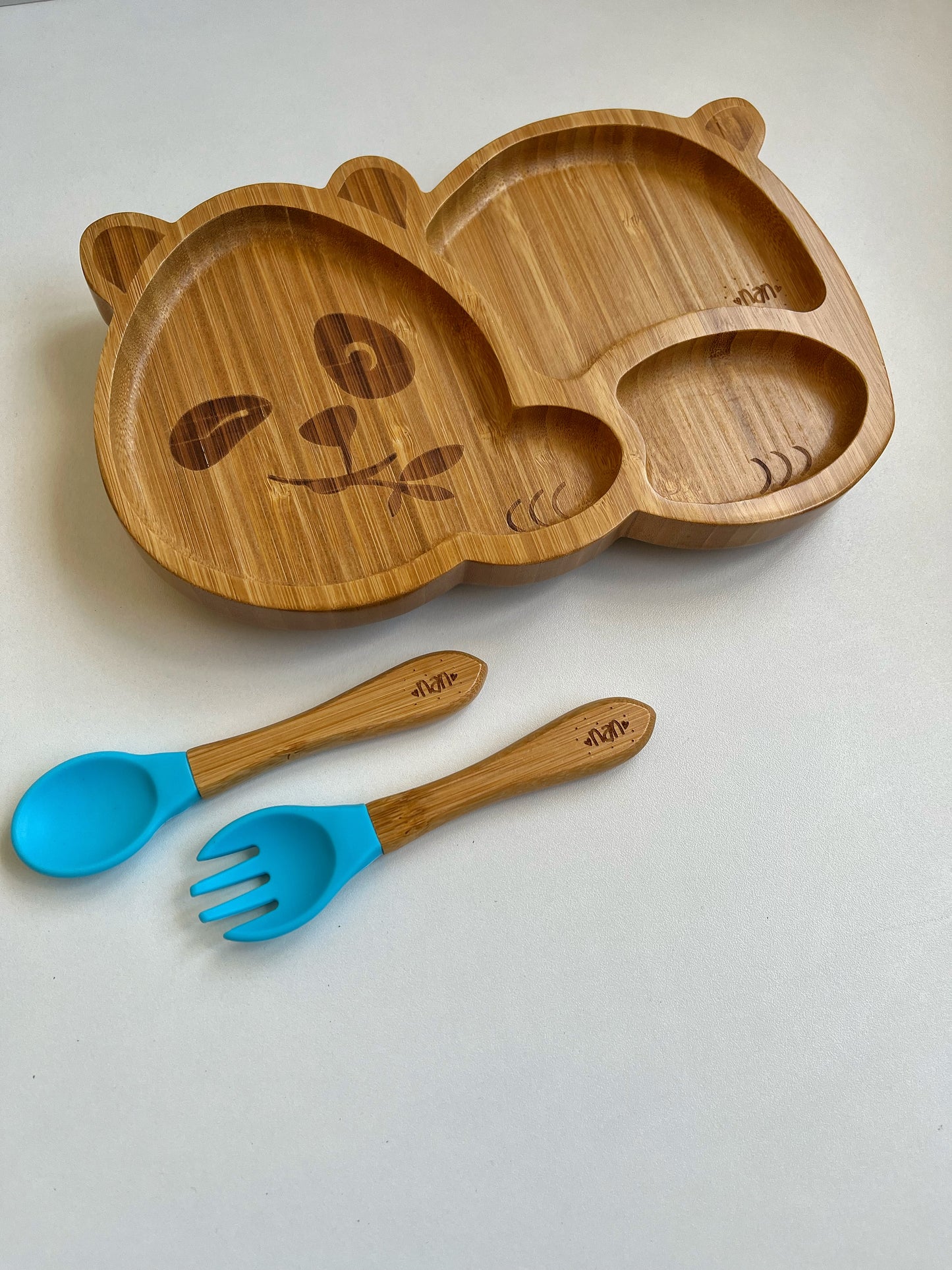 Platos de bambú