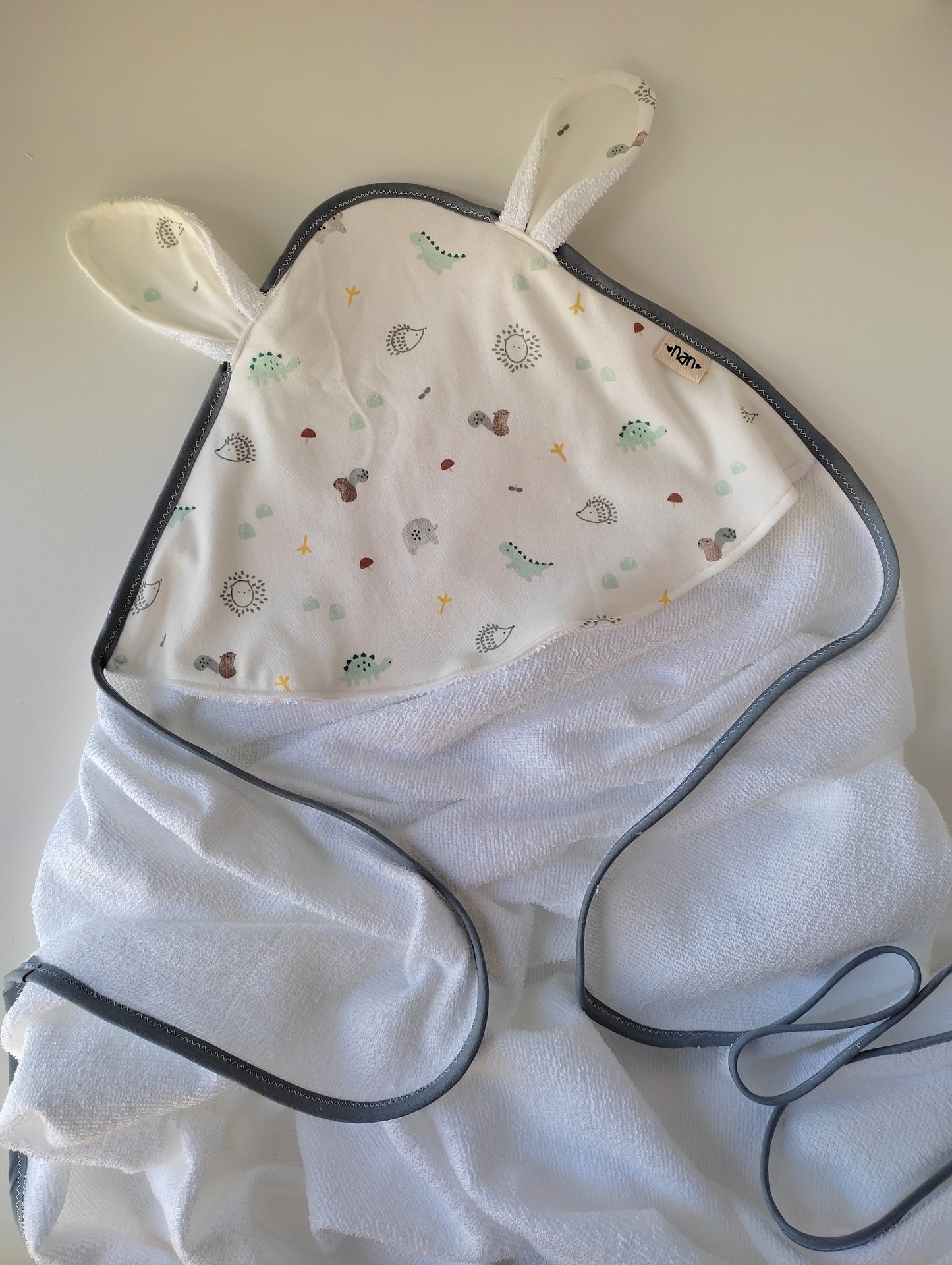 Toalla de baño con capucha