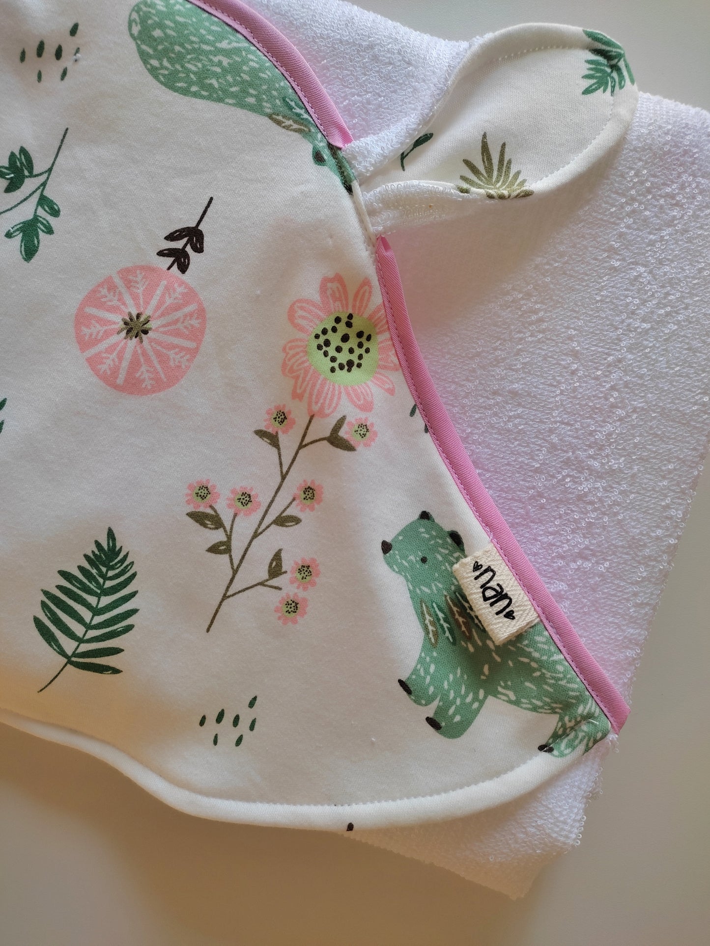 Toalla de baño con capucha