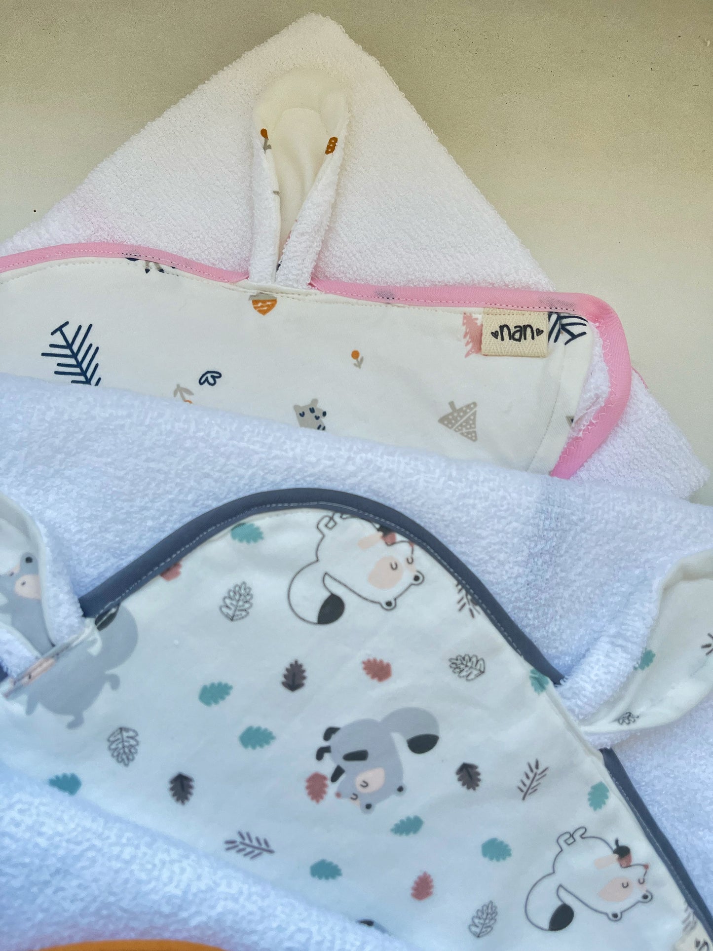 Toalla de baño con capucha