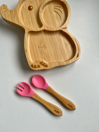 Platos de bambú