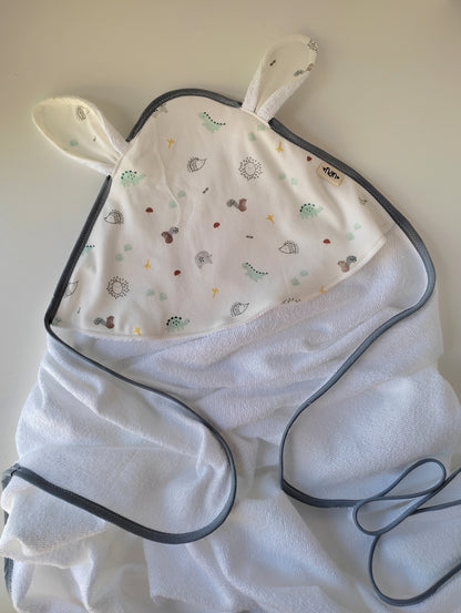 Toalla de baño con capucha