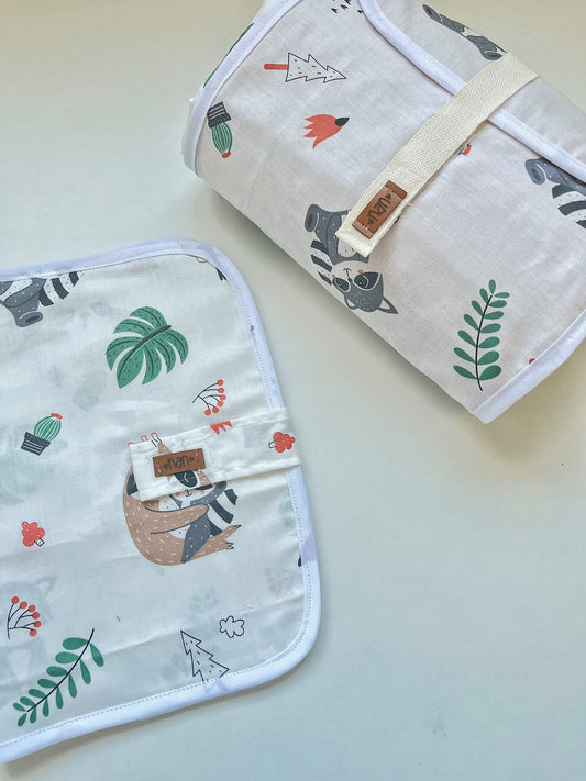 Set porta carnet + cambiador