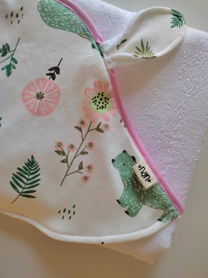 Toalla de baño con capucha