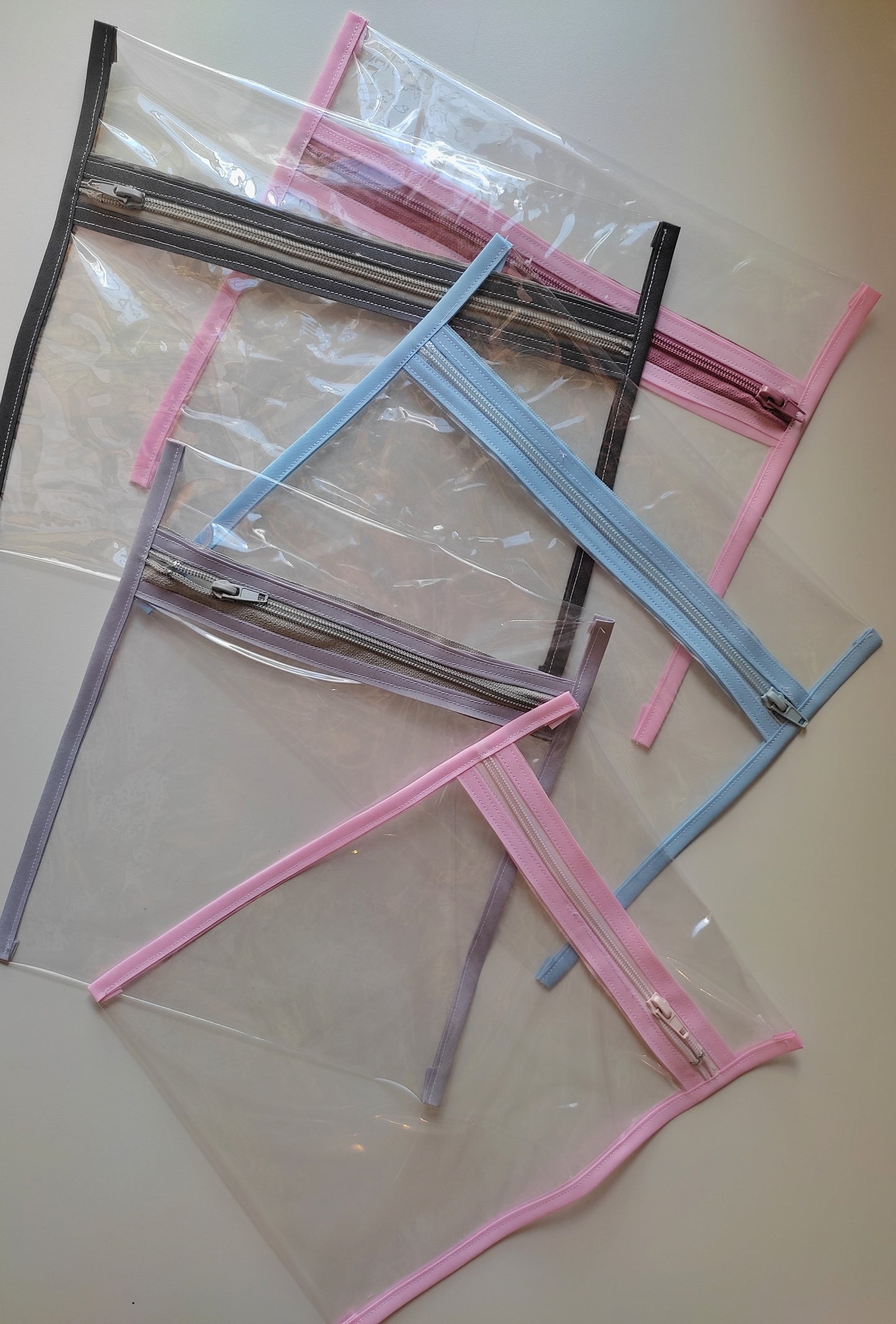 Sobres de PVC por 3 unidades