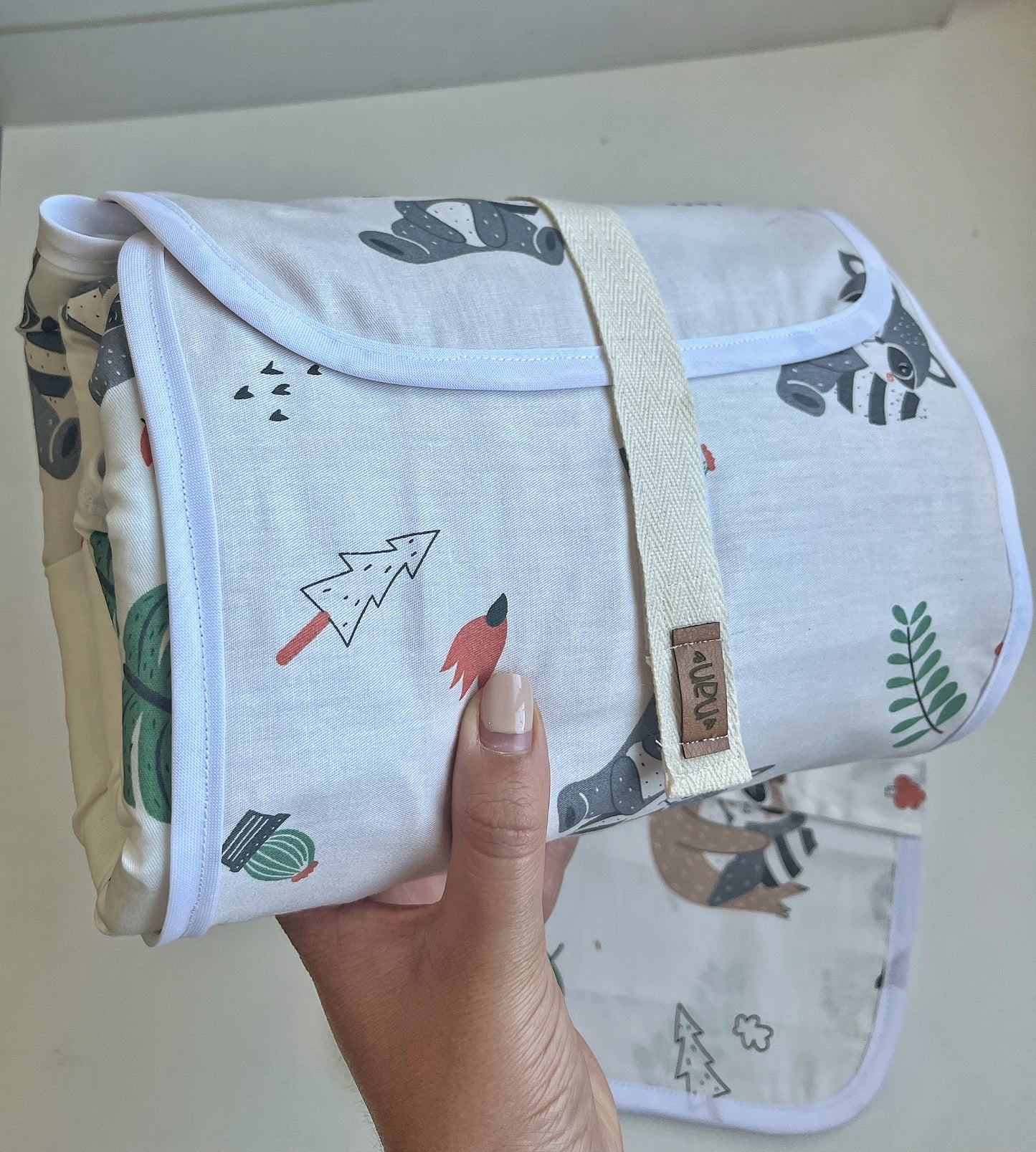 Set porta carnet + cambiador