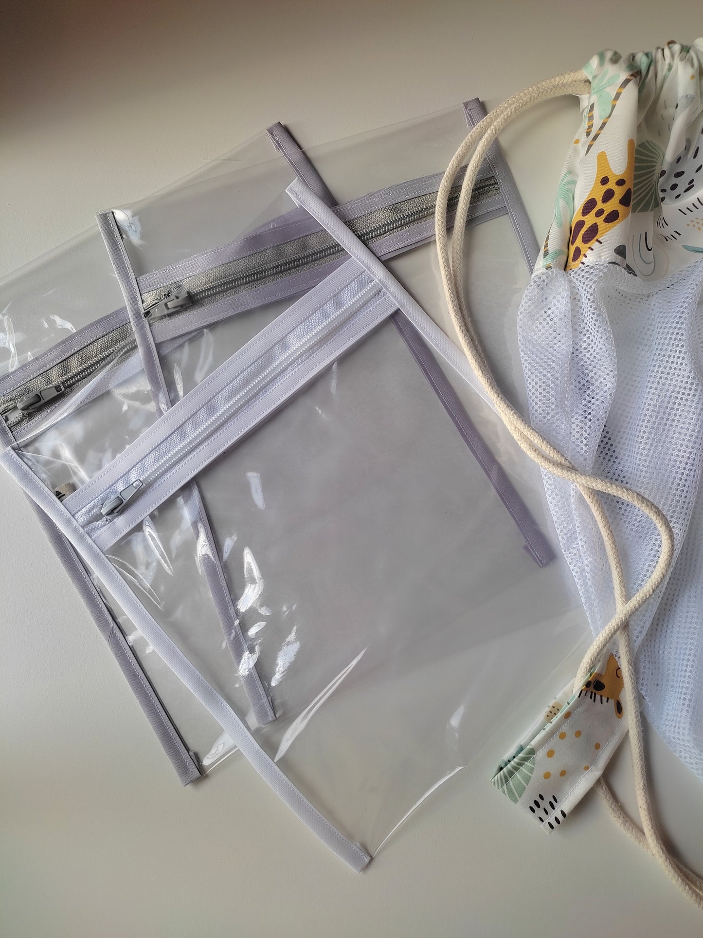 Sobres de PVC por 3 unidades