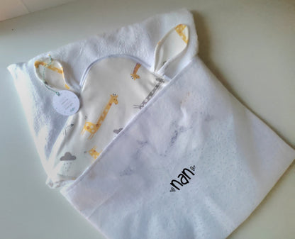 Toalla de baño con capucha