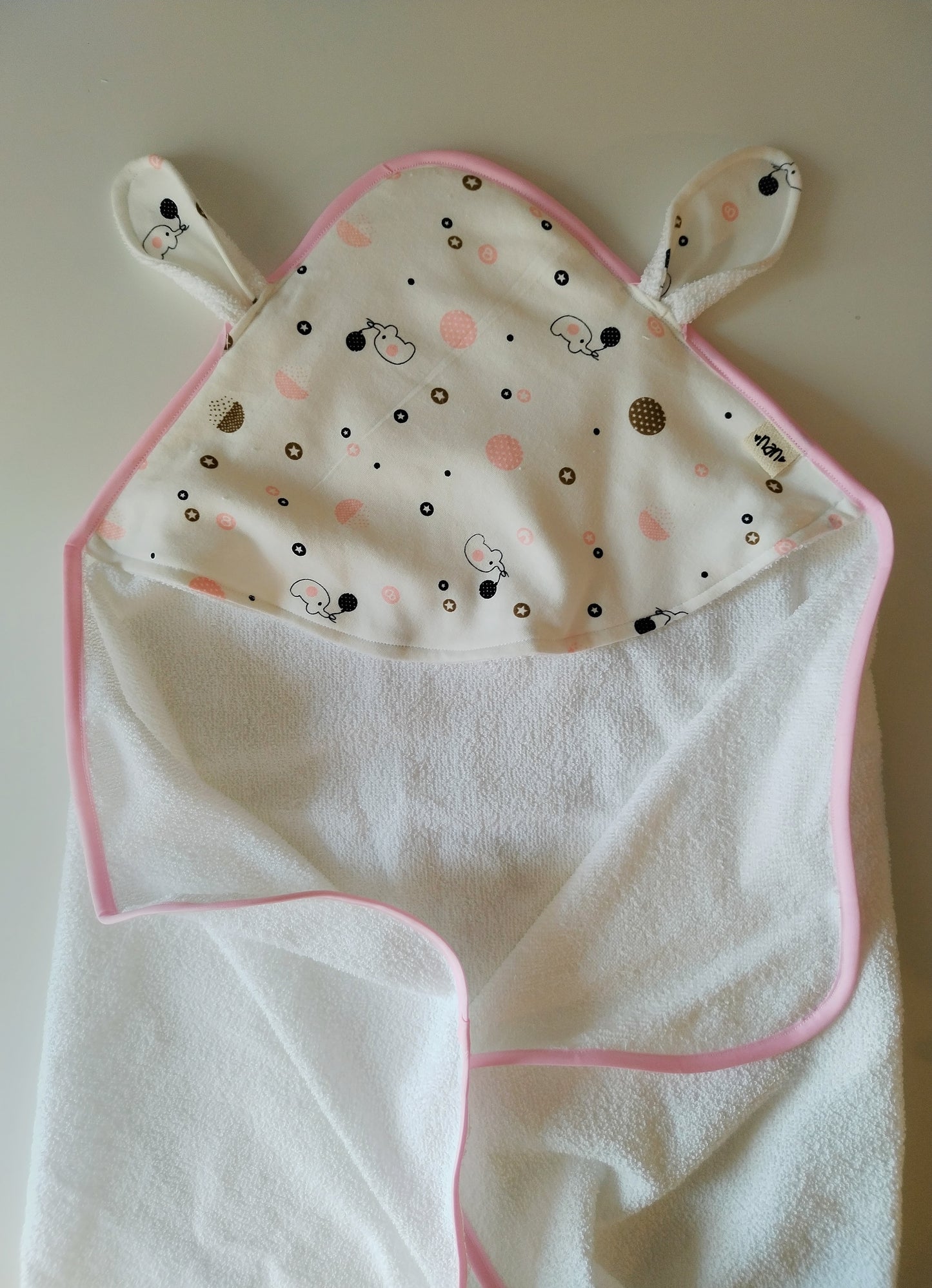 Toalla de baño con capucha